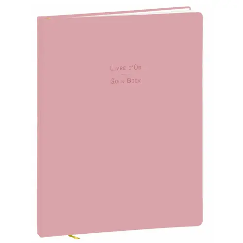 Livre d'or - Papier blanc Pastel - 21x27 cm - Quo vadis photo du produit