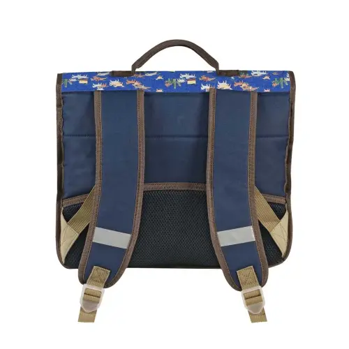 Cartable 38 Vintage - 2 compartiments Louise & Arthur - 38x30x14 cm - Quo Vadis photo du produit