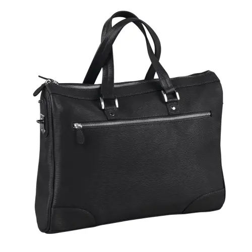 Sacoche Papillon - Cuir Eaton - 41,5x30x9 cm - Quo vadis photo du produit