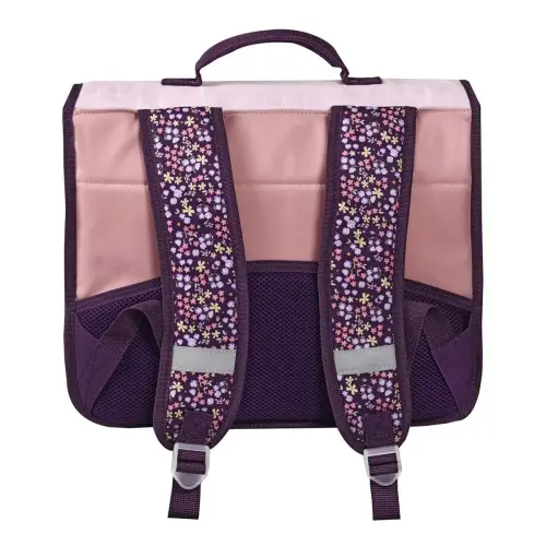 Cartable 38 Vintage - 2 compartiments Louise & Arthur - 38x30x14 cm - Quo vadis photo du produit