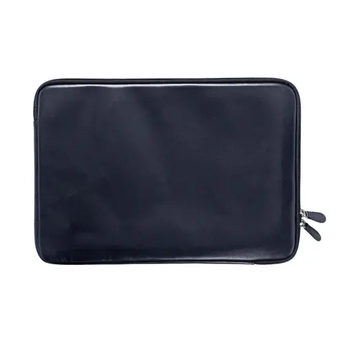 Housse ordinateur - Cuir Satiny - 37x26x1,5 cm - Quo vadis photo du produit