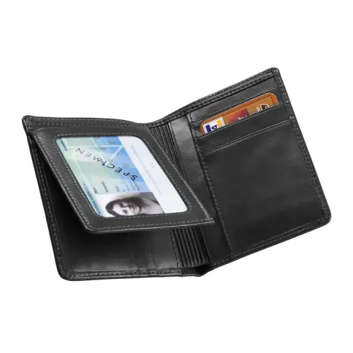Porte feuille flip - Cuir Silky - 12x8,5x1,2 cm - Quo vadis photo du produit