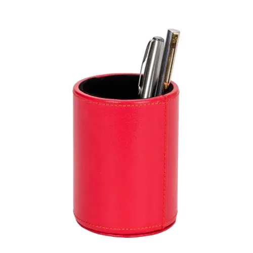 Pot à crayons - Cuir Satiny - 10x7 cm - Quo Vadis photo du produit