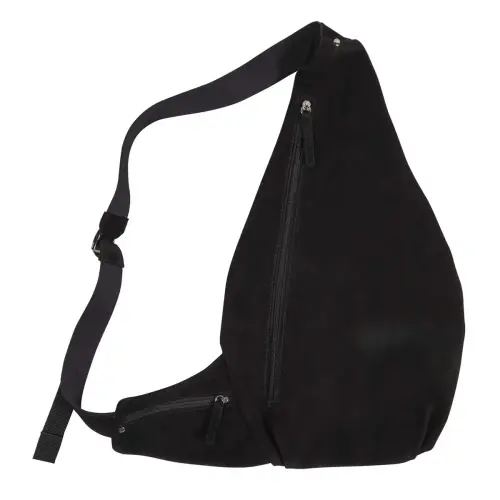 Sac poire - Cuir velours - 51x29x2 cm - Quo vadis photo du produit