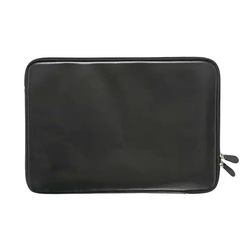Housse ordinateur - Cuir Satiny - 37x26x1,5 cm - Quo Vadis photo du produit