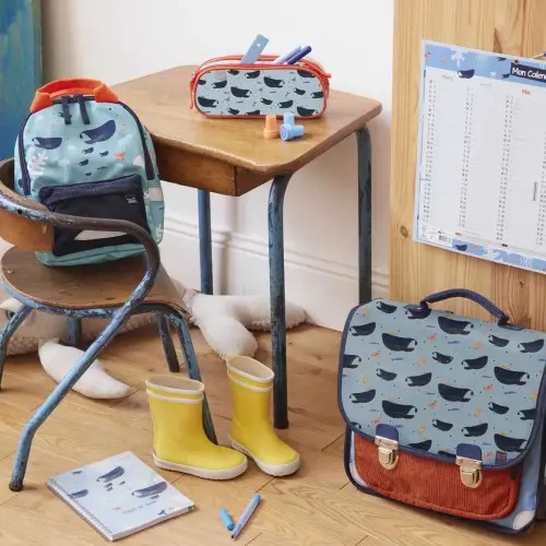 Cartable 36 Vintage - 2 compartiments Animascot - 36x30x14 cm - Quo vadis photo du produit