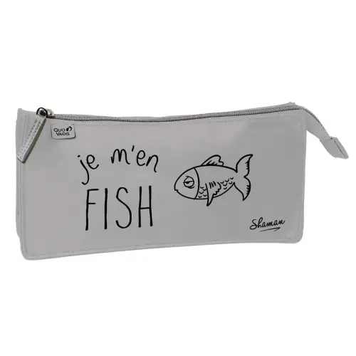 Trousse rectangle Shaman - 23,5x11,5 cm - Quo vadis photo du produit