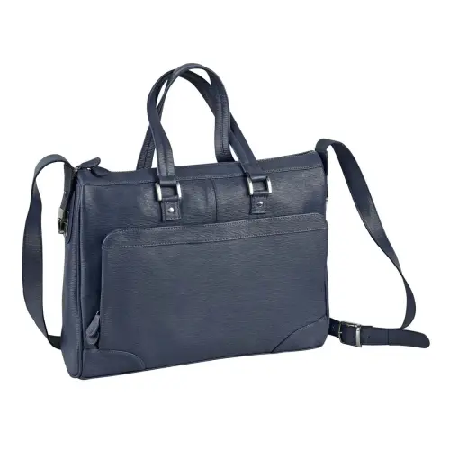 Sacoche papillon - Cuir Eaton - 41,5x30x9 cm - Quo vadis photo du produit
