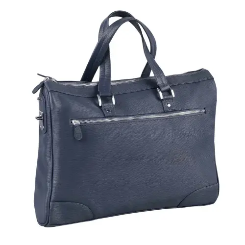 Sacoche papillon - Cuir Eaton - 41,5x30x9 cm - Quo vadis photo du produit