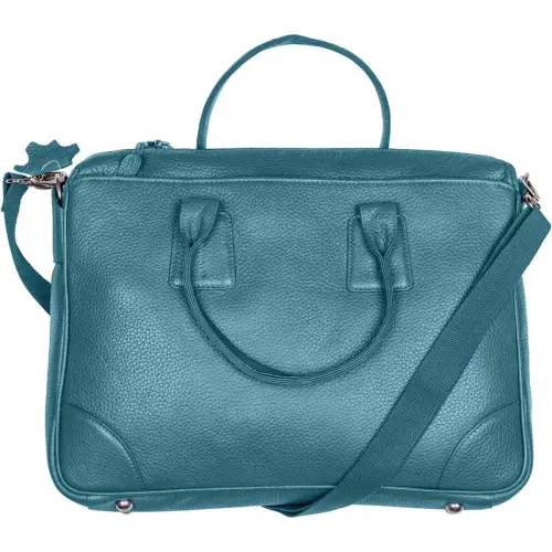 Sacoche cabas - Cuir Goya - 38x29x7 cm - Quo vadis photo du produit