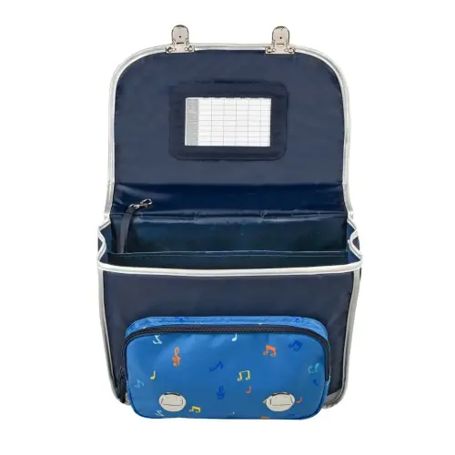 Cartable 36 Vintage - 2 compartiments Animascot - 36x30x14 cm - Quo vadis photo du produit