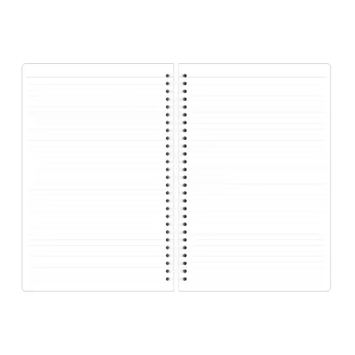 Carnet rigide A5 spirale - 192 pages Daisy - 15x21 cm - Quo vadis photo du produit