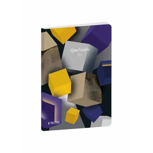 Carnet souple A5 - 128 pages Iconique - 15x21 cm - Quo vadis photo du produit