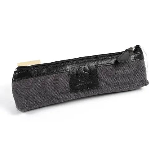 Trousse mini trapeze - cuir S1829 - 18x3,5x5 cm - Quo vadis photo du produit