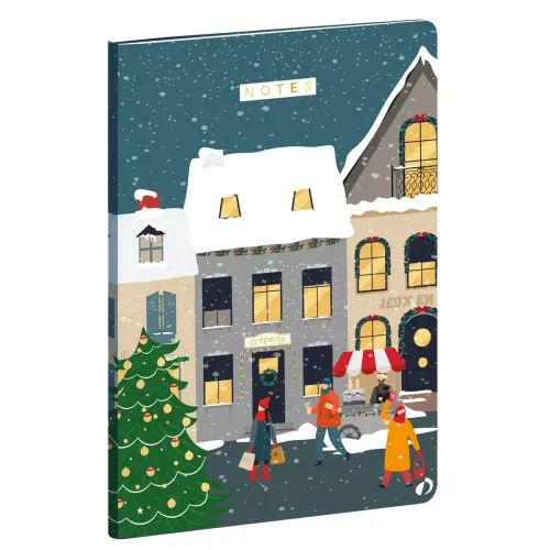 Carnets souples A5 - 64 pages Noel - 15x21 cm - Quo vadis photo du produit