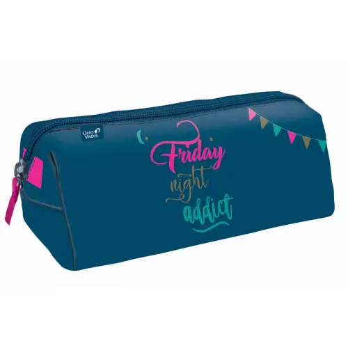 Trousse triangulaire Words - 23x8x8 cm - Quo vadis photo du produit