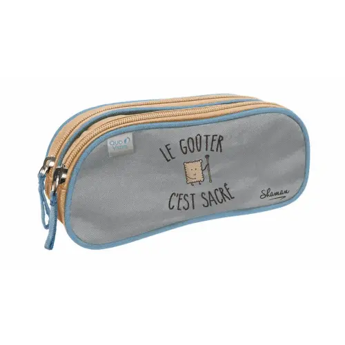Trousse 2 compartiments Shaman - Quo vadis photo du produit