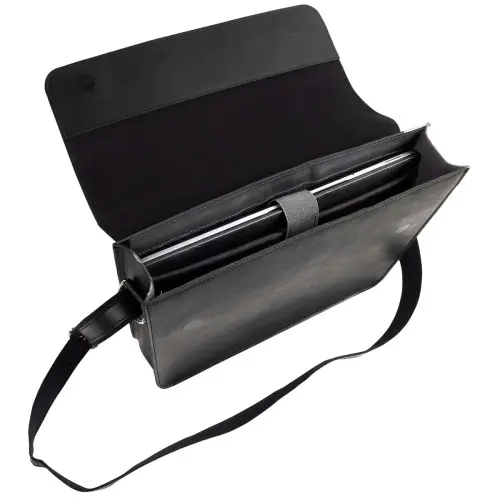 Besace ordinateur - Cuir Rangers - 36x30x7 cm - Quo vadis photo du produit