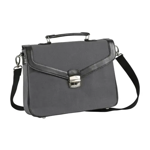 Sacoche fermoir metal - cuir S1829 - 30x27x05 cm - Quo vadis photo du produit