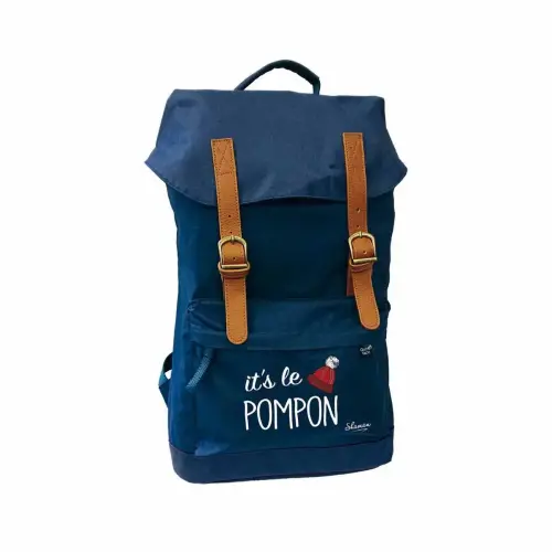 Sac à dos vintage - 1 compartiment Shaman - 28x40x12 cm - Quo vadis photo du produit