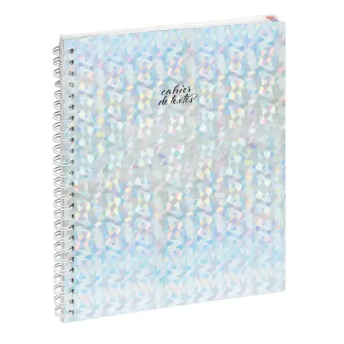 Cahier de textes Holographik Diamant - Exacompta photo du produit