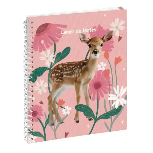Cahier de textes Lovely Faon - Exacompta photo du produit