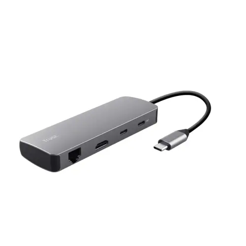 Hub USB type C 25672 gris - Trust photo du produit