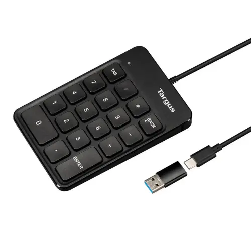 Pavé numérique USB AKP13GL noir - Targus photo du produit