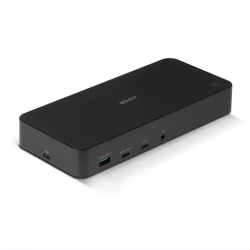 Station d'accueil hybride DST-Pro Universal USB type C et A 3x4K - Lindy photo du produit