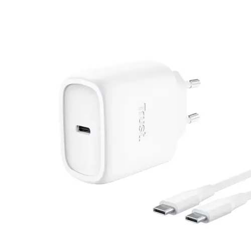 Chargeur secteur universel à charge rapide Maxo 45 W blanc - Trust photo du produit