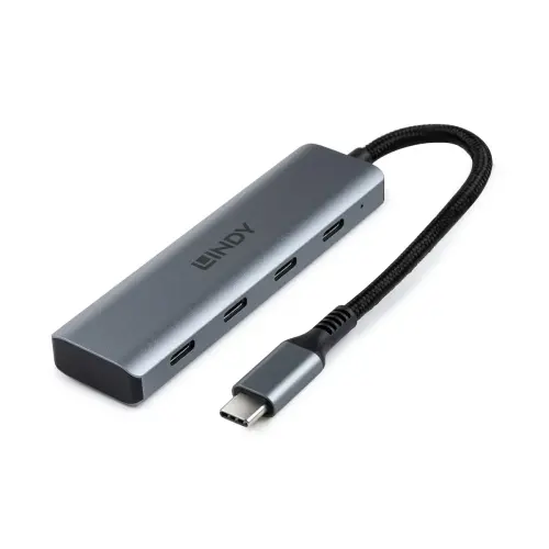 Hub USB 3.2 Gen 2 type C 4 ports - Lindy photo du produit