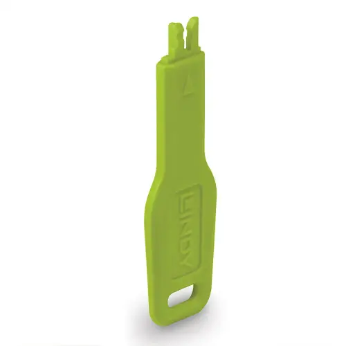 Clé pour bloqueur de port RJ45 vert - Lindy photo du produit