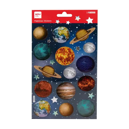 Stickers plan&egrave;tes - Apli photo du produit