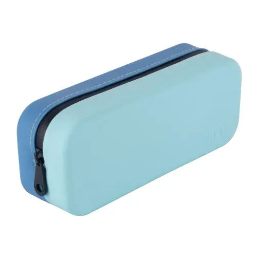 Présentoir de 16 trousses en silicone bicolores Bright - Apli photo du produit