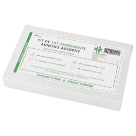 Kit de 101 pansements panachés photo du produit