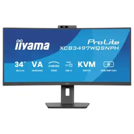 Moniteur Prolite incurvé 34''+ caméra XCB3497WQSNPH-B1 photo du produit