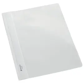 Chemise de pr&eacute;sentation blanche &agrave; lamelles A4 pour 150 feuilles - Blanc photo du produit
