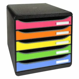 Module de classement Big Box Plus - 5 tiroirs - Exacompta photo du produit