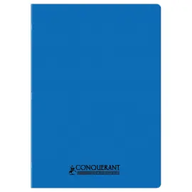 Cahier polypropylène piqûre 96P SEYES  210x297 90g bleu photo du produit