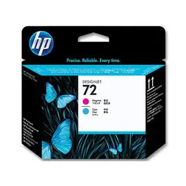 HP 72 tête d'impression cyan et magenta C9383A photo du produit
