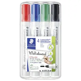 4 Marqueurs effaçables Lumocolor 351 - STAEDTLER photo du produit