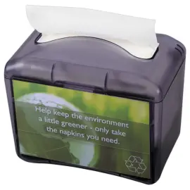 Distributeur pour serviettes 165x200 mm ABS noir photo du produit