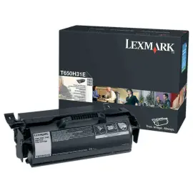 Toner LEXMARK T650H31E noire photo du produit
