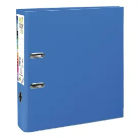Classeur &agrave; levier  Prem'Touch - bleu  - Exacompta photo du produit