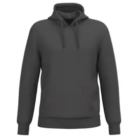 Sweat-shirt recyclé à capuche unisexe dark grey taille m photo du produit