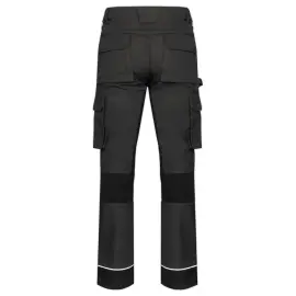 PANTALON DE TRAVAIL PERFORMANCE RECYCLÉ HOMME DARK GREY  / BLACK T.36 photo du produit