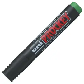 Marqueur permanent Prockey PM 122 - Pointe ogive - Vert - UNIBALL photo du produit