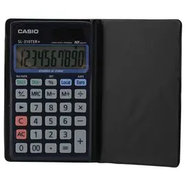 Calculatrice de poche SL 310TER+ solaire 10 chiffres - CASIO photo du produit
