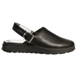 Sabot perforé avec boucle noir taille 42 photo du produit