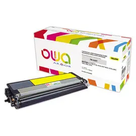 Toner éq. BROTHER TN-325Y - Haute capacité - Jaune - OWA photo du produit